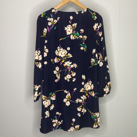 Lulu’s Herbaceous Babe Navy Floral Print Shift Dress - Picture 7 of 12